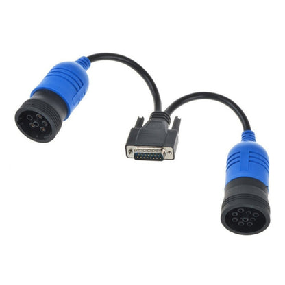 For Nexiq Pn 405048 6 and 9Pin Y Deutsch Cummins Adapter Truck Diagnose Cable - Cables & Connectors by buy2fix | Online Shopping UK | buy2fix