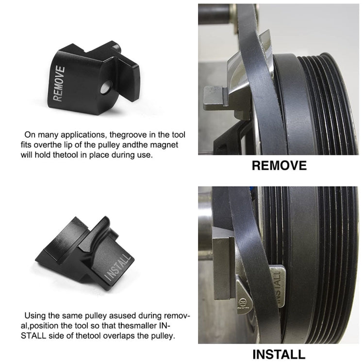 Car Modification Stretch Belt Installation Tool(Black) - Others by buy2fix | Online Shopping UK | buy2fix