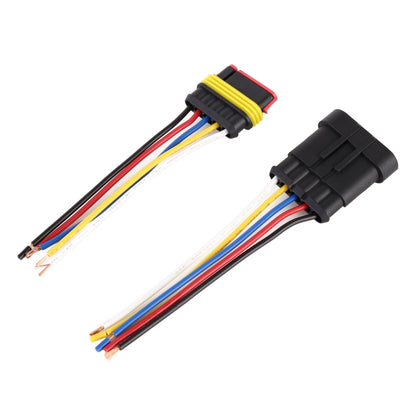 Car 5Pin Waterproof Lamp Holder - Wires by buy2fix | Online Shopping UK | buy2fix