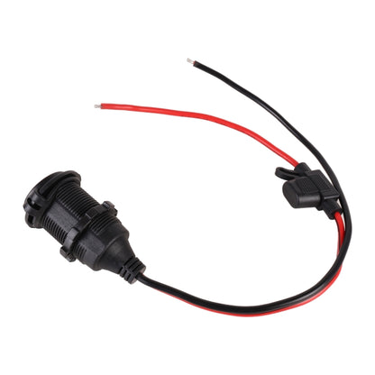 Car Cigarette Lighter Female Socket Plug Connector with Cover - Terminal connectors by buy2fix | Online Shopping UK | buy2fix
