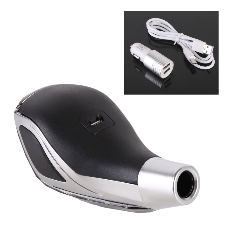 Universal Car USB Charging Colorful Crystal Gear Shift Knob by buy2fix