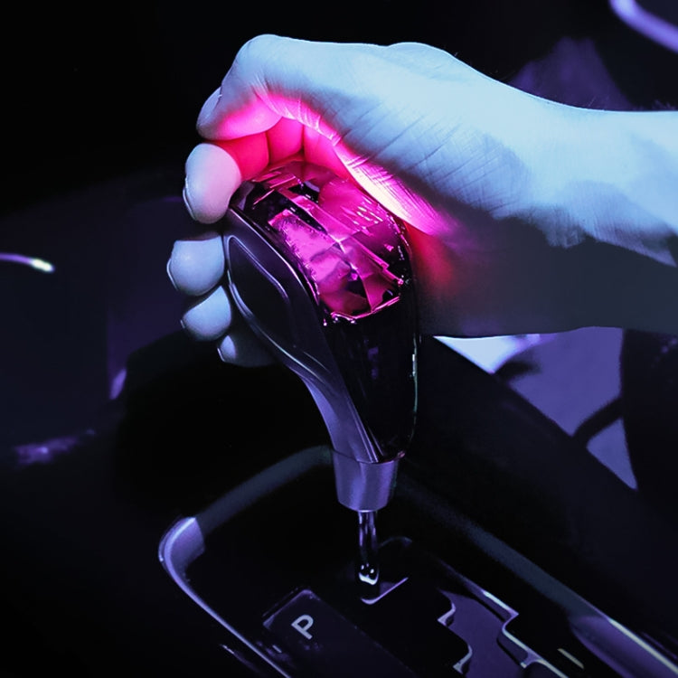 Universal Car USB Charging Colorful Crystal Gear Shift Knob by buy2fix