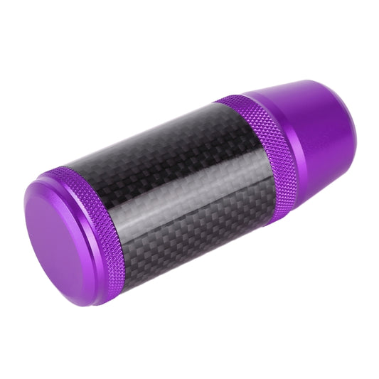 Universal Car Carbon Fiber Metal Gear Shift Knob (Purple) - Shift Knob by buy2fix | Online Shopping UK | buy2fix