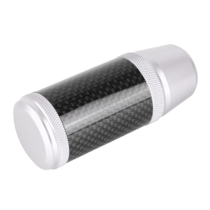 Universal Car Carbon Fiber Metal Gear Shift Knob (Silver) - Shift Knob by buy2fix | Online Shopping UK | buy2fix