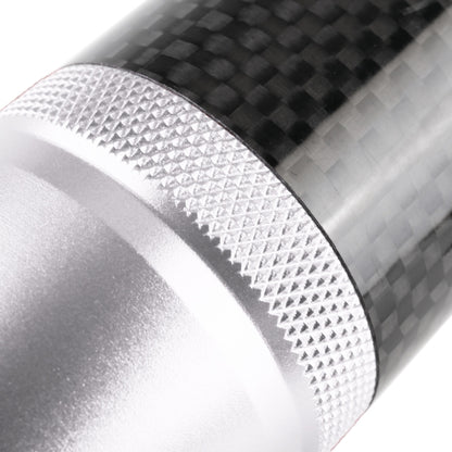 Universal Car Carbon Fiber Metal Gear Shift Knob (Silver) - Shift Knob by buy2fix | Online Shopping UK | buy2fix