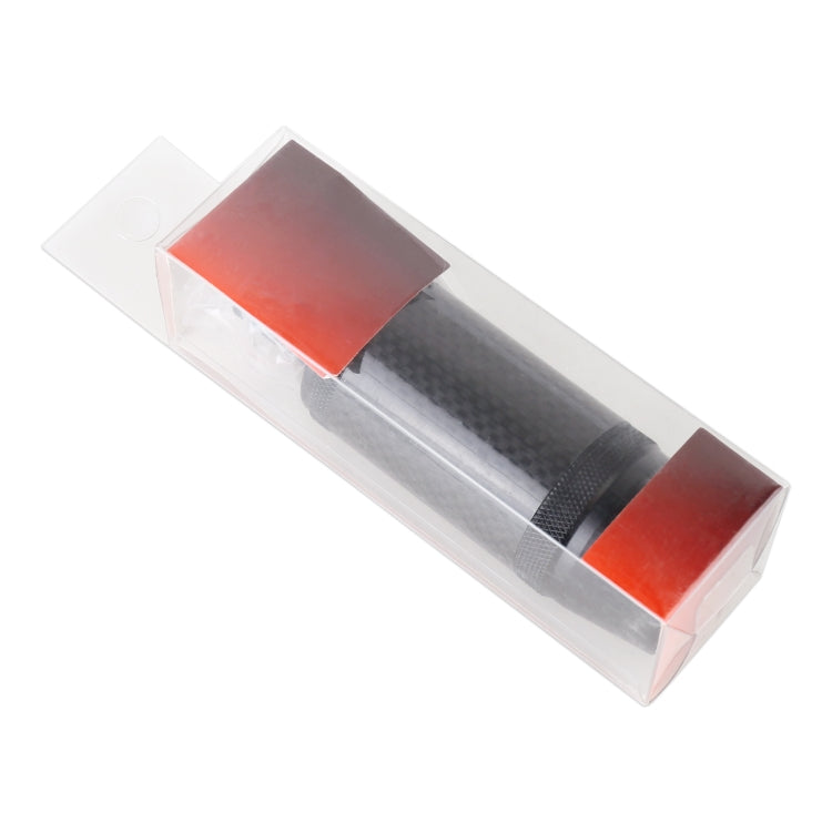 Universal Car Carbon Fiber Metal Gear Shift Knob (Purple) by buy2fix