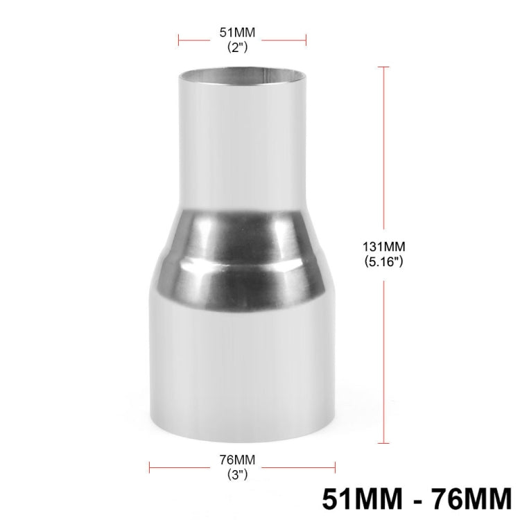 51-76mm Car Modified Exhaust Pipe Joint - Engine Fittings by buy2fix | Online Shopping UK | buy2fix