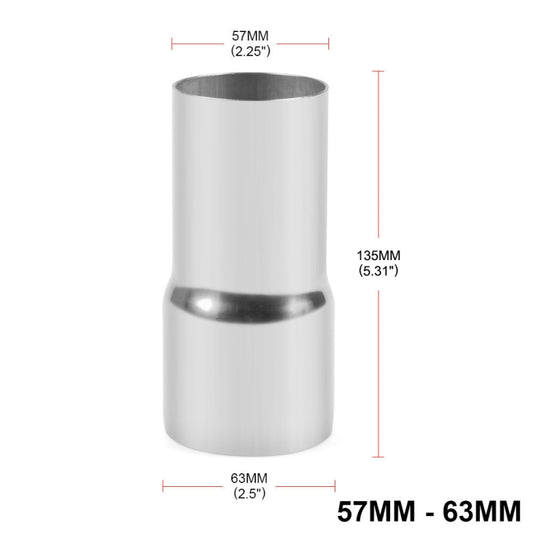 57-63mm Car Modified Exhaust Pipe Joint - Engine Fittings by buy2fix | Online Shopping UK | buy2fix
