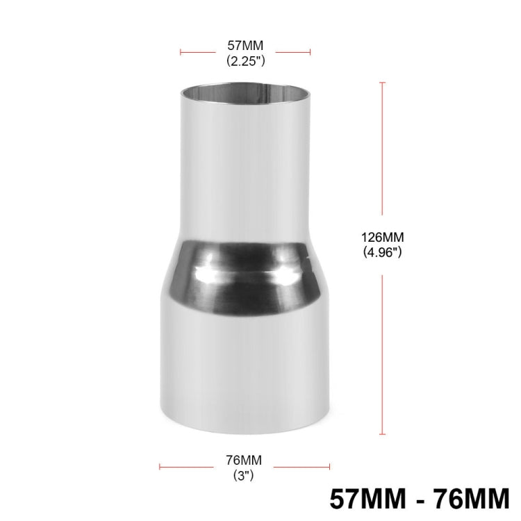 57-76mm Car Modified Exhaust Pipe Joint - Engine Fittings by buy2fix | Online Shopping UK | buy2fix