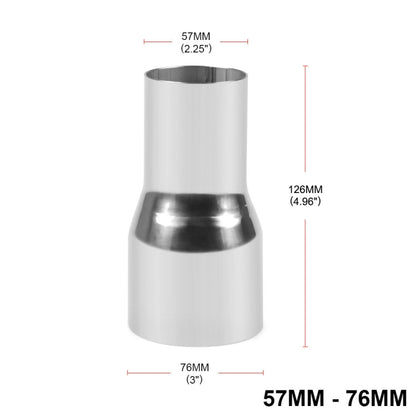 57-76mm Car Modified Exhaust Pipe Joint - Engine Fittings by buy2fix | Online Shopping UK | buy2fix