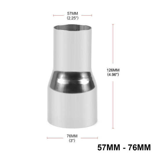 57-76mm Car Modified Exhaust Pipe Joint - Engine Fittings by buy2fix | Online Shopping UK | buy2fix