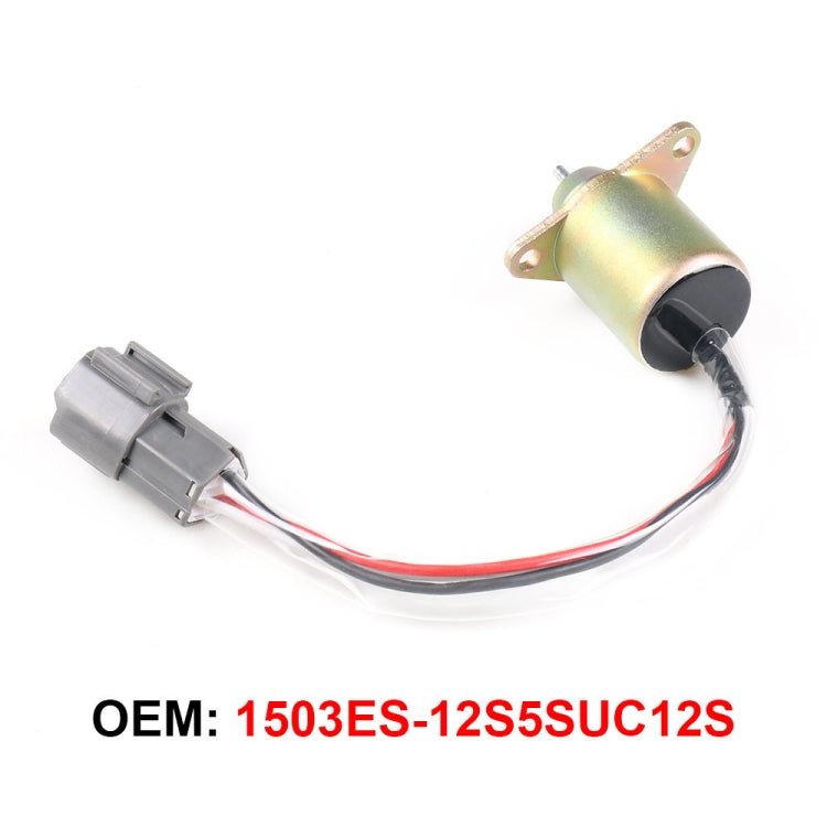 Yanmar Engine Flameout Solenoid Valve 1503ES-12S5SUC12S - Engine Fittings by buy2fix | Online Shopping UK | buy2fix