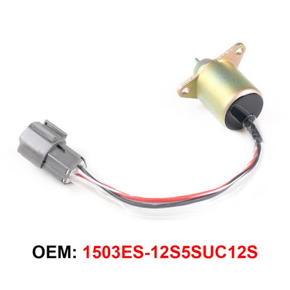Yanmar Engine Flameout Solenoid Valve 1503ES-12S5SUC12S - Engine Fittings by buy2fix | Online Shopping UK | buy2fix