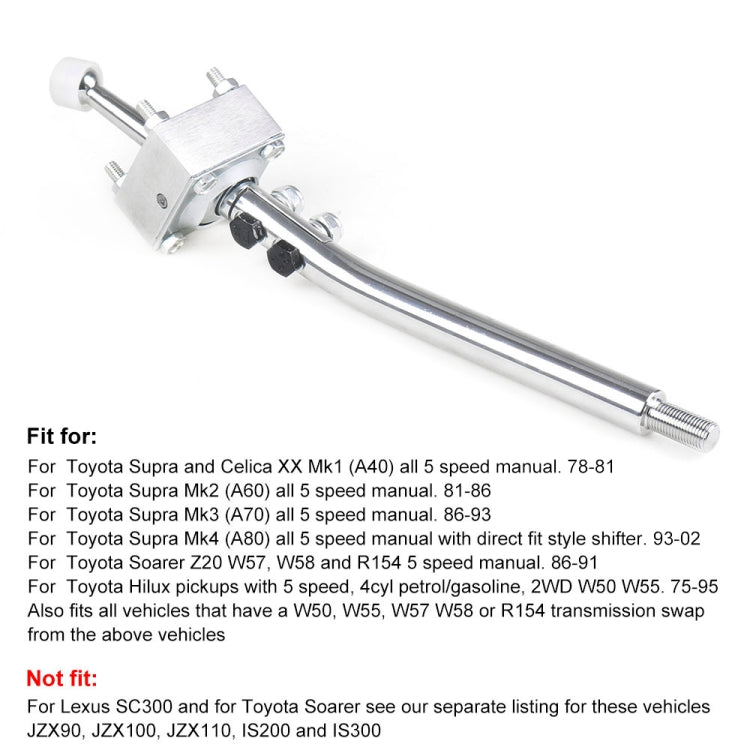 Car Modified Gear Lever for Toyota Supra / Celica 1978-2002 by buy2fix