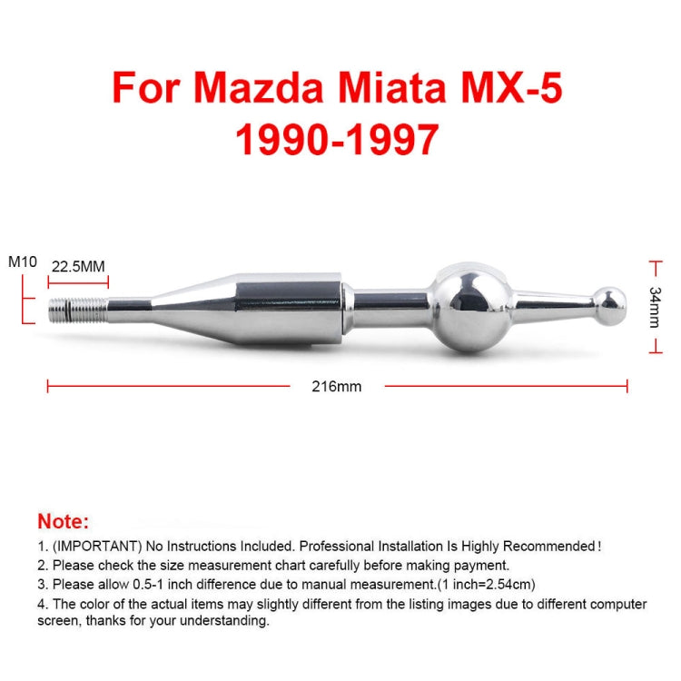 Car Short Throw Shifter Gear Lever for Mazda MX5 Miata RX7 1990-1997 by buy2fix