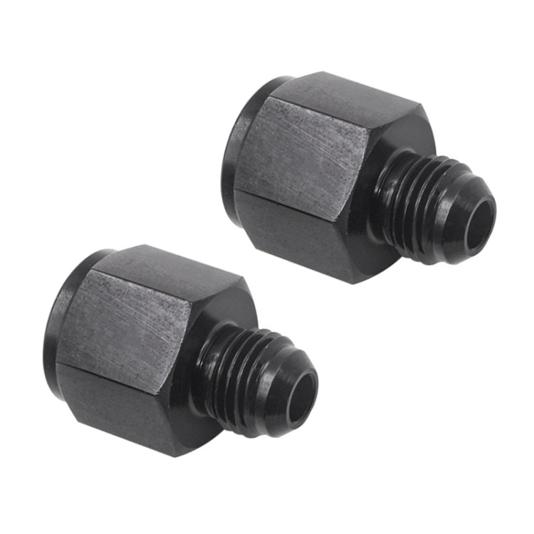 2pcs Car Oil Cooler Conversion Reducing Joint AN8 Female to AN6 Male Conversion Screw - Air Intake System by buy2fix | Online Shopping UK | buy2fix