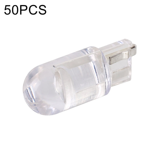 50 PCS T10 DC12V / 0.3W Car Clearance Light COB Lamp Beads(Blue Light) - Clearance Lights by buy2fix | Online Shopping UK | buy2fix