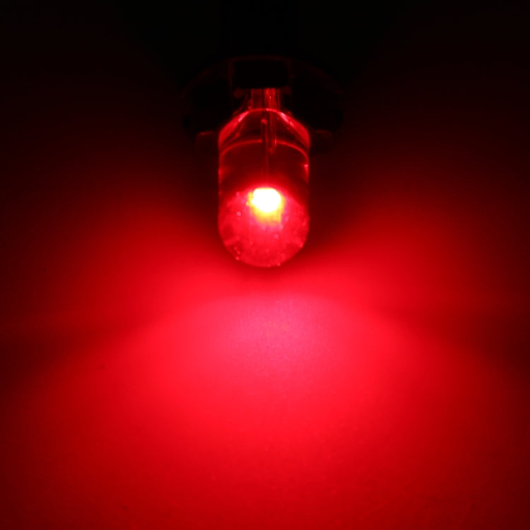 50 PCS T10 DC12V / 0.3W Car Clearance Light COB Lamp Beads(Red Light) - Clearance Lights by buy2fix | Online Shopping UK | buy2fix