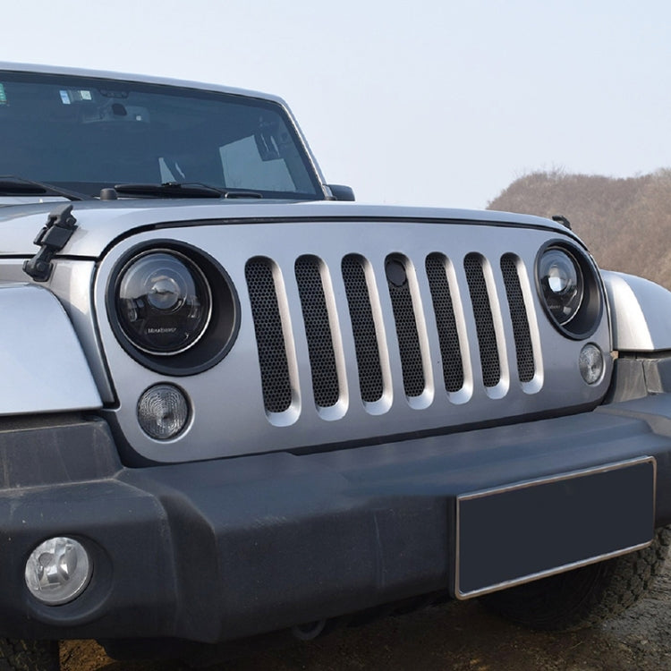 Car Headlight Lampshade for Jeep Wrangler JK 2007-2017, Paste Style - Car Light Accessories by buy2fix | Online Shopping UK | buy2fix