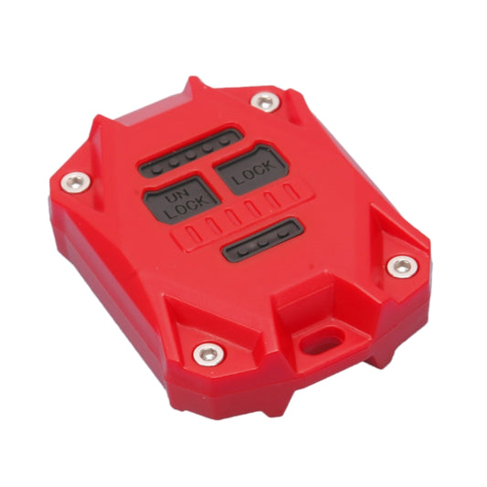 Car Key Protective Shell for Jeep Wrangler JK 2007-2017 (Red) by buy2fix