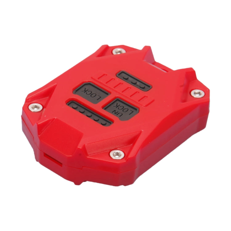 Car Key Protective Shell for Jeep Wrangler JK 2007-2017 (Red) by buy2fix