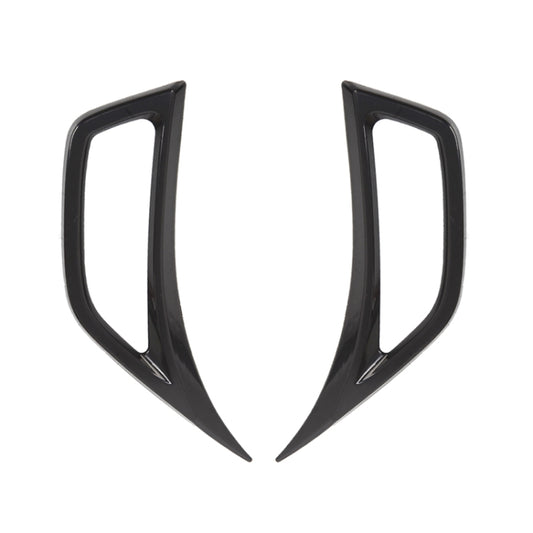 Car Fender Side Air Outlet Decorative Panel for Jeep Wrangler JL 2018-2020 (Black) by buy2fix