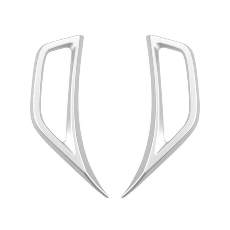 Car Fender Side Air Outlet Decorative Panel for Jeep Wrangler JL 2018-2020 (Mirror) by buy2fix