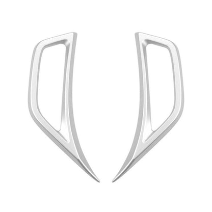 Car Fender Side Air Outlet Decorative Panel for Jeep Wrangler JL 2018-2020 (Mirror) by buy2fix