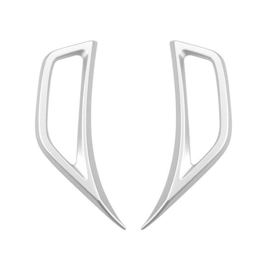 Car Fender Side Air Outlet Decorative Panel for Jeep Wrangler JL 2018-2020 (Mirror) by buy2fix