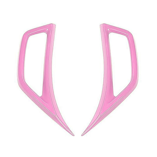 Car Fender Side Air Outlet Decorative Panel for Jeep Wrangler JL 2018-2020 (Pink) by buy2fix