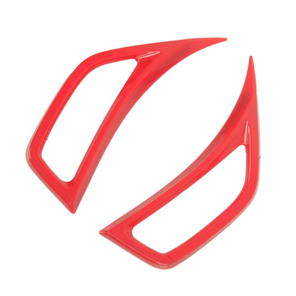 Car Fender Side Air Outlet Decorative Panel for Jeep Wrangler JL 2018-2020 (Red) by buy2fix