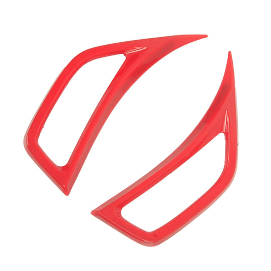 Car Fender Side Air Outlet Decorative Panel for Jeep Wrangler JL 2018-2020 (Red) by buy2fix