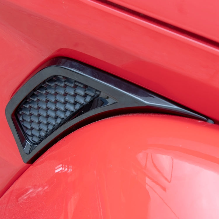 Car Fender Side Air Outlet Decorative Panel for Jeep Wrangler JL 2018-2020 (Red) by buy2fix