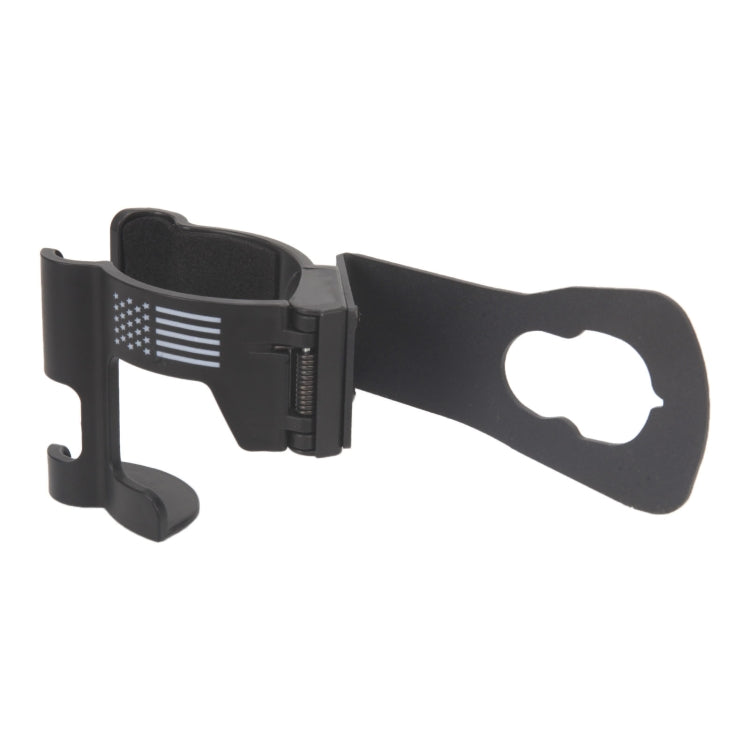 Car Multifunctional Water Cup Holder Mobile Phone Bracket for Jeep Wrangler JK, US Flag Pattern by buy2fix