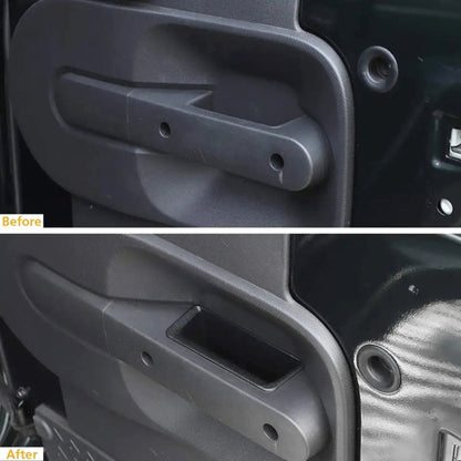 Car Door Handle Storage Box for Jeep Wrangler JK 2007-2010 by buy2fix