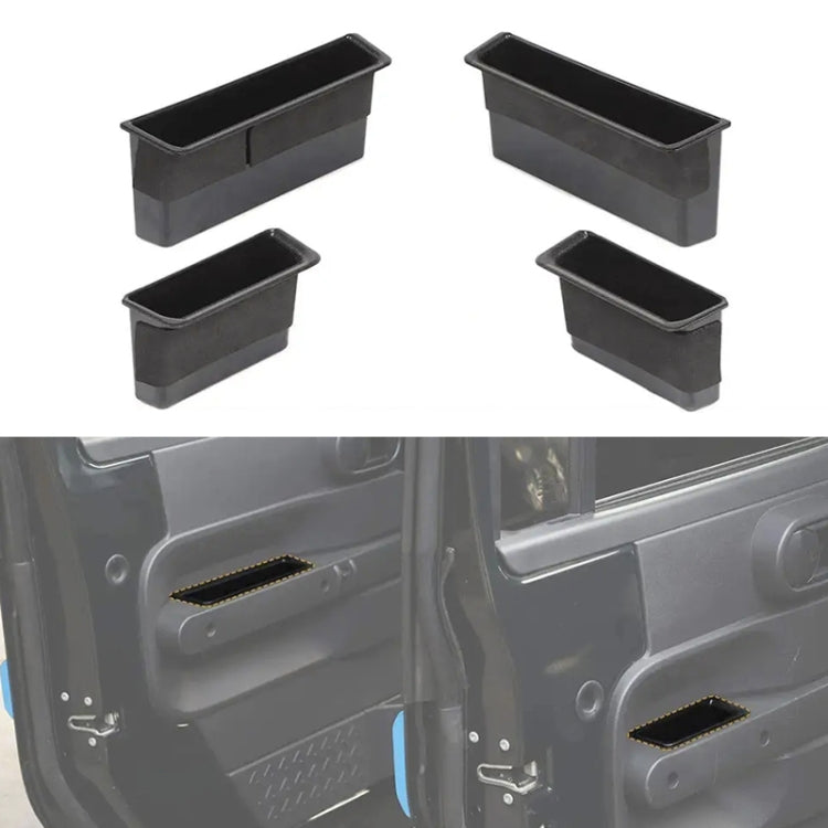 Car Door Handle Storage Box for Jeep Wrangler JK 2007-2010 by buy2fix