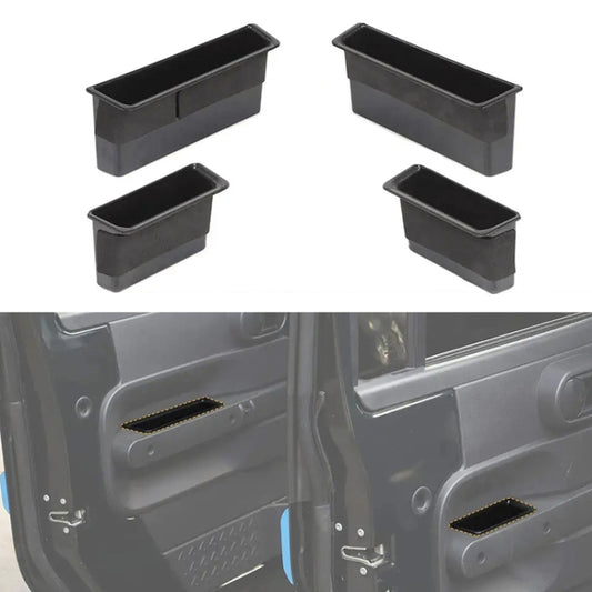 Car Door Handle Storage Box for Jeep Wrangler JK 2007-2010 by buy2fix