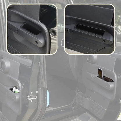 Car Door Handle Storage Box for Jeep Wrangler JK 2007-2010 by buy2fix