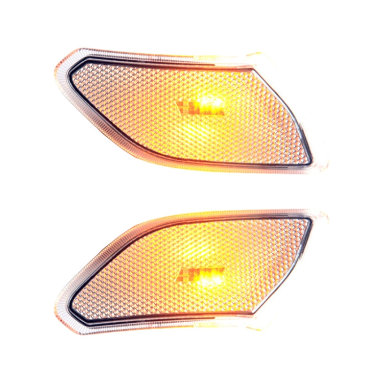 Car Transparent Wheel Eyebrow Side Light Turn Signal Leaf Plate Lamp for Jeep Wrangler JL 2018- - Arrow Turn Lights by buy2fix | Online Shopping UK | buy2fix