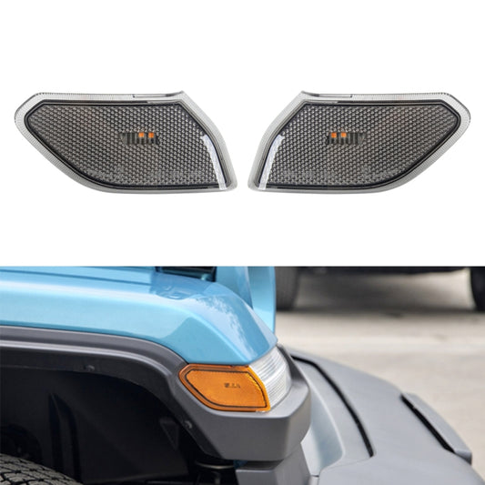 Car Black Wheel Eyebrow Side Light Turn Signal Leaf Plate Lamp for Jeep Wrangler JL 2018- - Arrow Turn Lights by buy2fix | Online Shopping UK | buy2fix