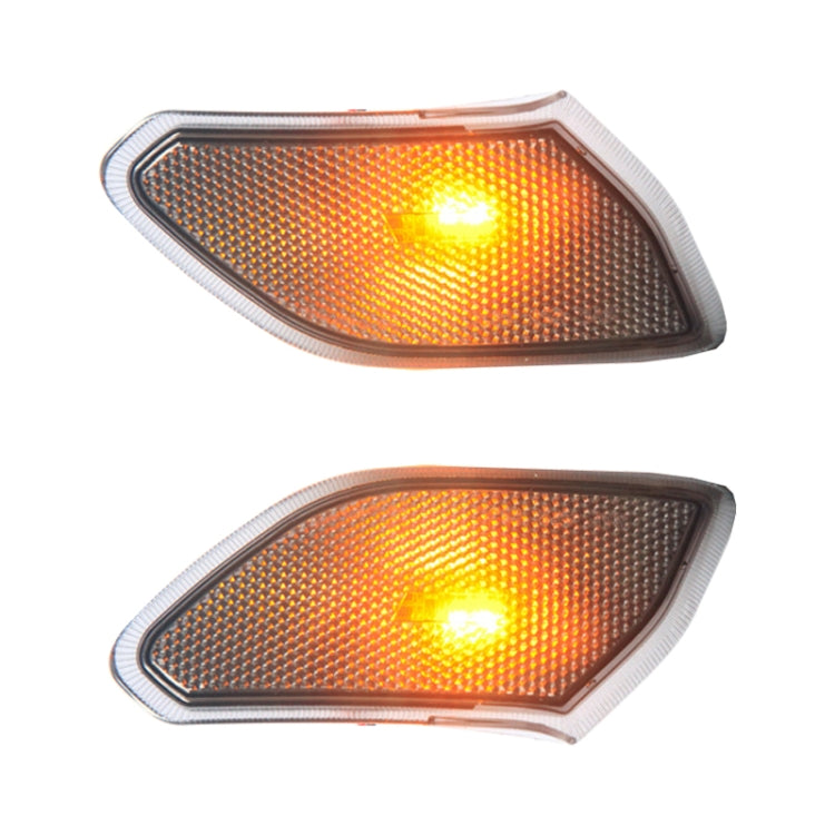 Car Black Wheel Eyebrow Side Light Turn Signal Leaf Plate Lamp for Jeep Wrangler JL 2018- - Arrow Turn Lights by buy2fix | Online Shopping UK | buy2fix