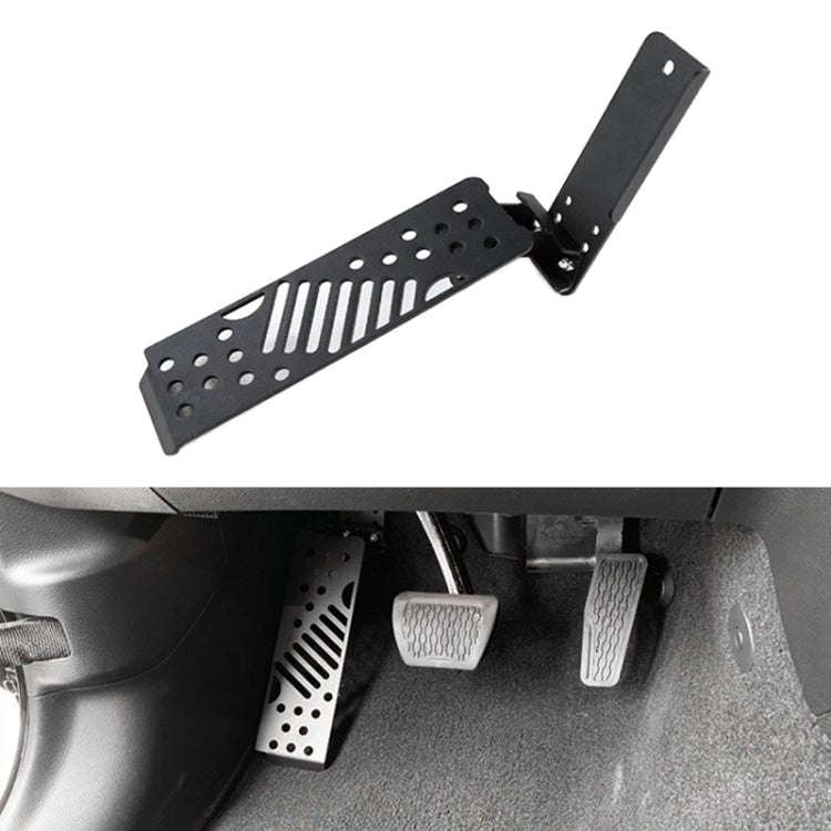 Car Modification Straight Metal Left Foot Rest Pedal for Jeep Wrangler JL 2018-2019 - Foot Pedal by buy2fix | Online Shopping UK | buy2fix