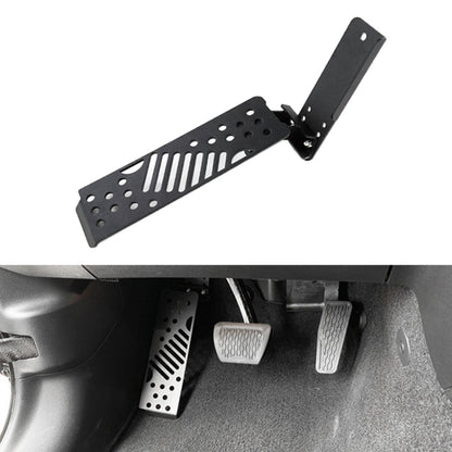 Car Modification Straight Metal Left Foot Rest Pedal for Jeep Wrangler JL 2018-2019 - Foot Pedal by buy2fix | Online Shopping UK | buy2fix