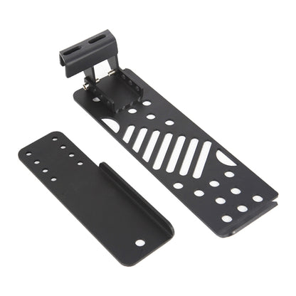 Car Modification Straight Metal Left Foot Rest Pedal for Jeep Wrangler JL 2018-2019 - Foot Pedal by buy2fix | Online Shopping UK | buy2fix