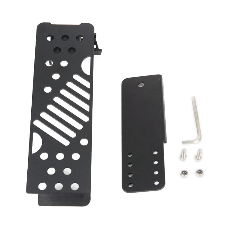 Car Modification Straight Metal Left Foot Rest Pedal for Jeep Wrangler JL 2018-2019 - Foot Pedal by buy2fix | Online Shopping UK | buy2fix