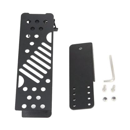 Car Modification Straight Metal Left Foot Rest Pedal for Jeep Wrangler JL 2018-2019 - Foot Pedal by buy2fix | Online Shopping UK | buy2fix