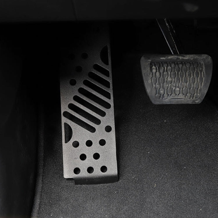 Car Modification Straight Metal Left Foot Rest Pedal for Jeep Wrangler JL 2018-2019 - Foot Pedal by buy2fix | Online Shopping UK | buy2fix