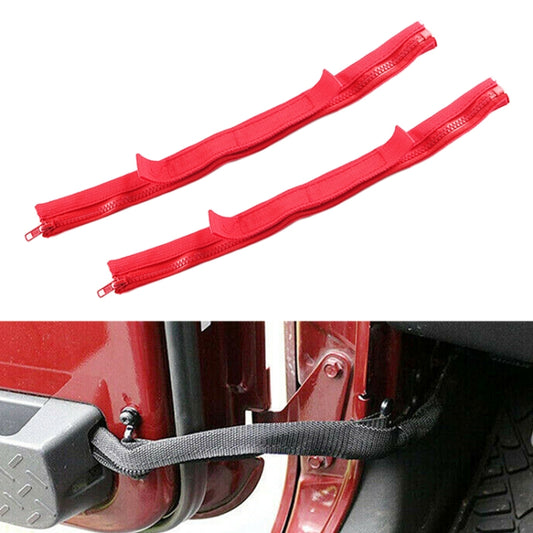 Car Long Door Limit Braided Rope Strap for Jeep Wrangler (Red) - Other Tools by buy2fix | Online Shopping UK | buy2fix
