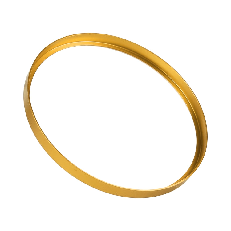 Car Headlight Switch Decorative Ring for Volkswagen Golf (Gold) by buy2fix