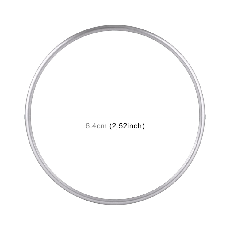 Car Headlight Switch Decorative Ring for Volkswagen Golf (Silver) by buy2fix